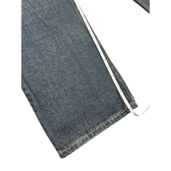 Carhartt Tipton Jeans Relaxed Fit Straight Leg 44x32 Dark Wash Western Workwear - Picture 7 of 8